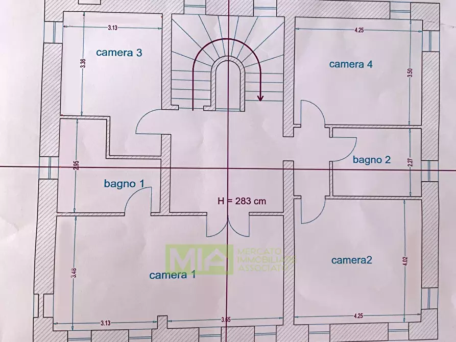 Immagine 29 di Villa in vendita  in CONTRADA VALLEMARINA a Monte Vidon Corrado