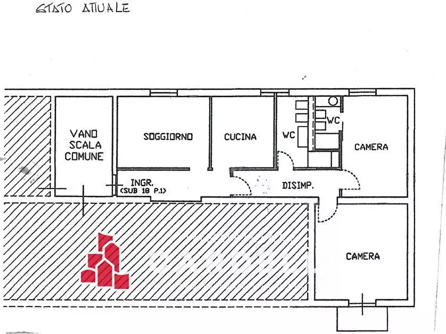 Immagine 14 di Appartamento in vendita  in via Regina Elena a Civitanova Marche
