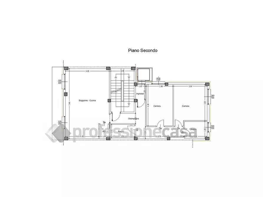 Immagine 12 di Appartamento in vendita  in Via Mazzini a Civitanova Marche