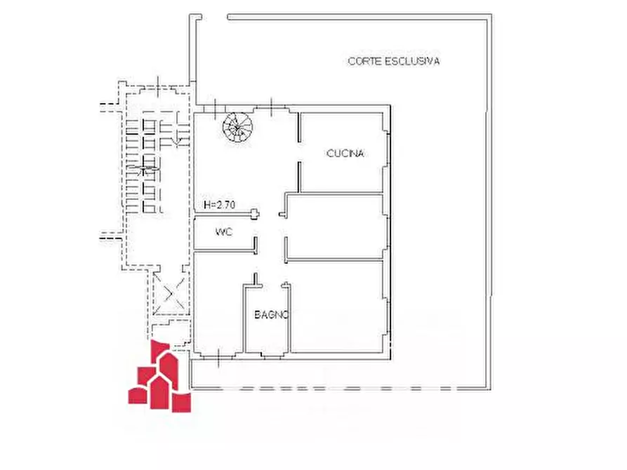 Immagine 24 di Appartamento in vendita  in via XVI Marzo a Montecosaro