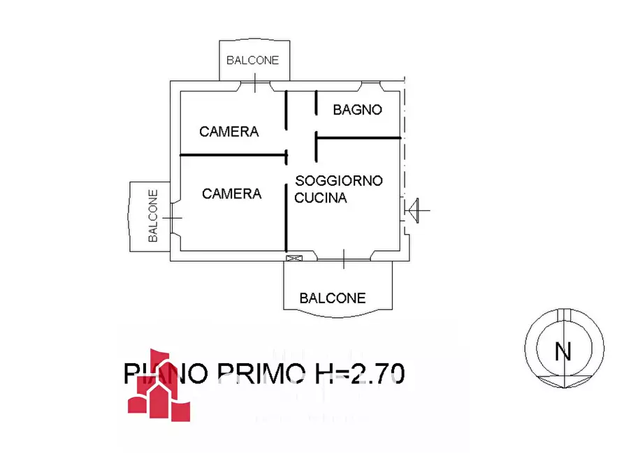 Immagine 23 di Appartamento in vendita  in via luigi einaudi a Sant'elpidio A Mare