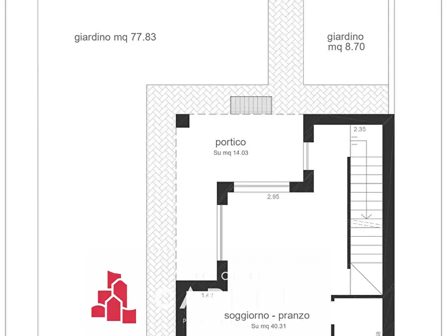 Immagine 7 di Villa in vendita  in Via Celeste a Sant'elpidio A Mare