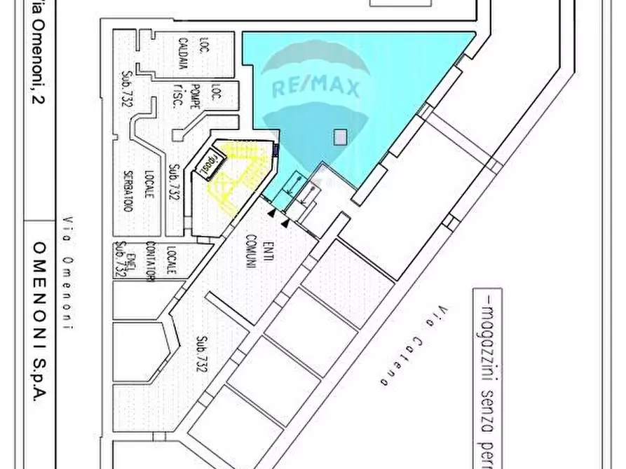 Immagine 9 di Magazzino in affitto  in via degli Omenoni a Milano