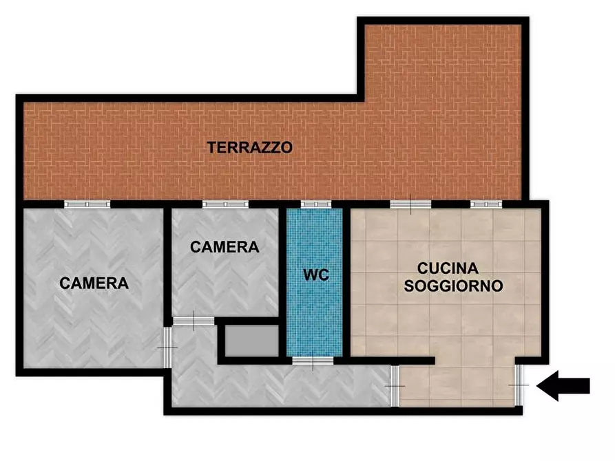 Immagine 21 di Appartamento in vendita  in Via Buccheri a Monreale