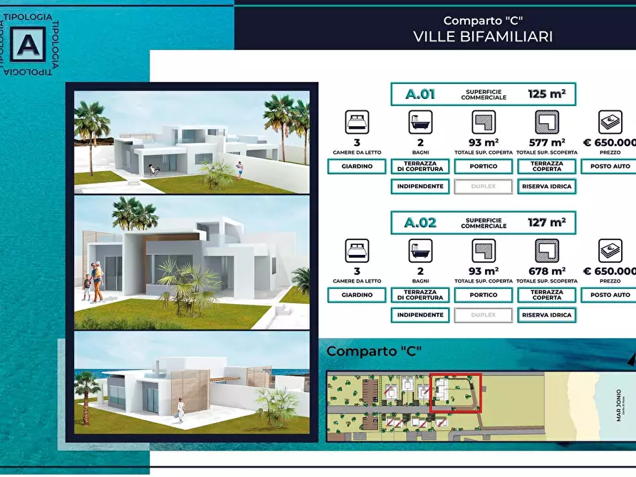 Immagine 3 di Villa in vendita  in via bove marino a Noto