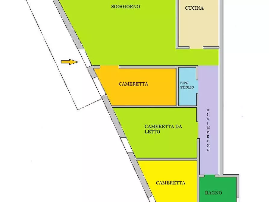 Immagine 20 di Appartamento in vendita  in Via Dei Bottegai a Sannicandro Garganico