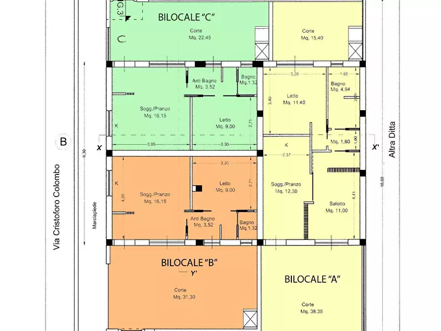 Immagine 16 di Appartamento in vendita  in Via Cristoforo Colombo a Fondi