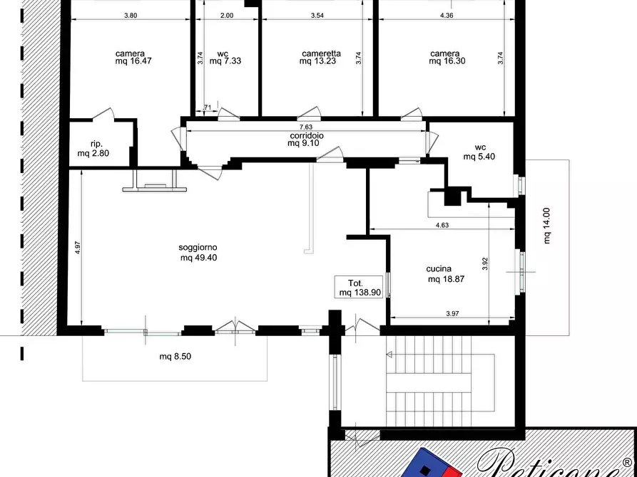 Immagine 9 di Appartamento in vendita  in Via Asti a Fondi