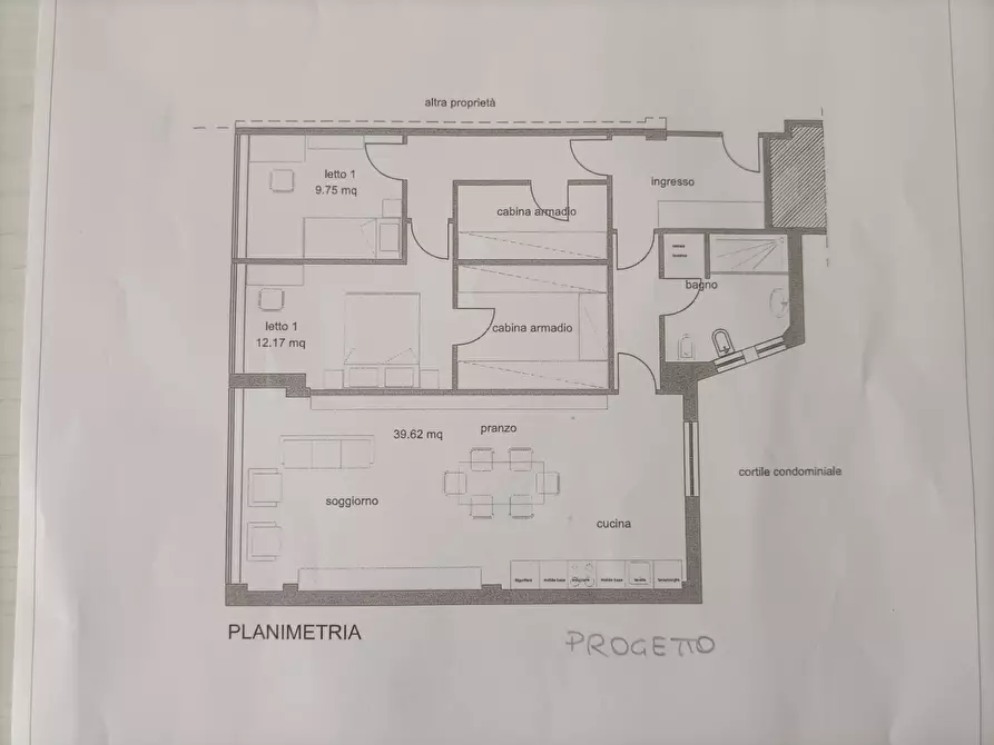 Immagine 13 di Appartamento in vendita  in Centro Storico a Fano