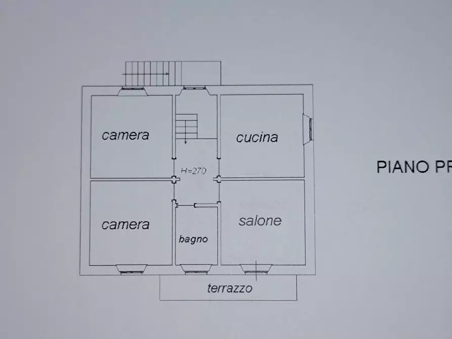 Immagine 15 di Casa indipendente in vendita  in Melano a Fabriano