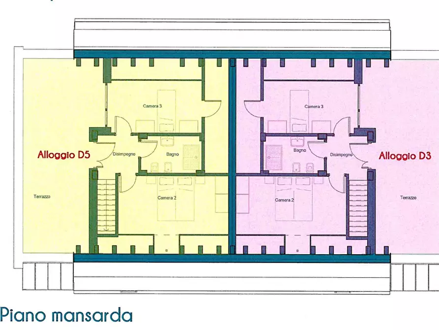 Immagine 30 di Appartamento in vendita  in Viale Europa a San Maurizio Canavese