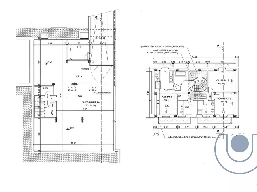 Immagine 22 di Rustico / casale in vendita  in Via Conte Rossi di Montelera a Chieri