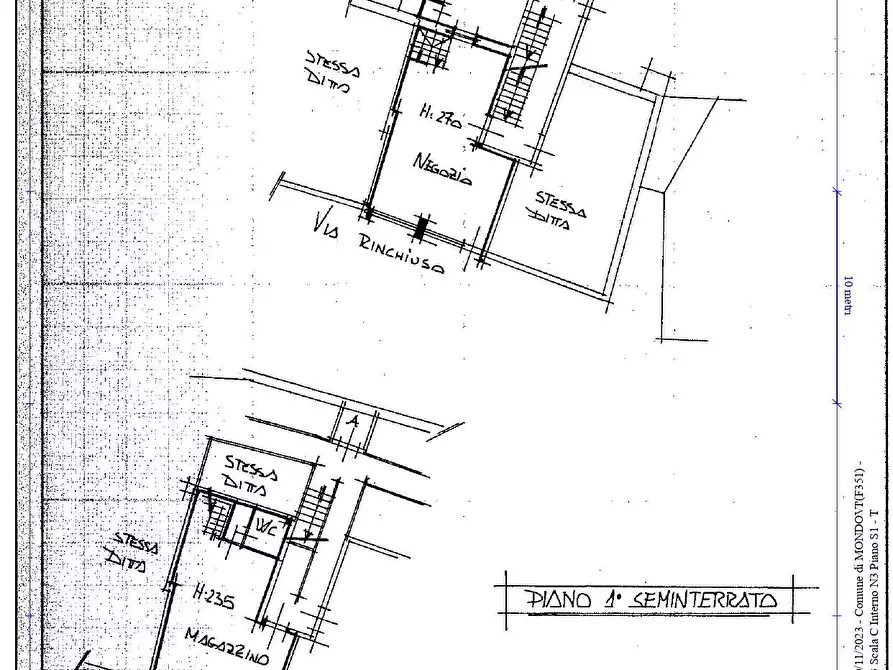 Immagine 22 di Locale commerciale in vendita  in Via Rinchiuso a Mondovì
