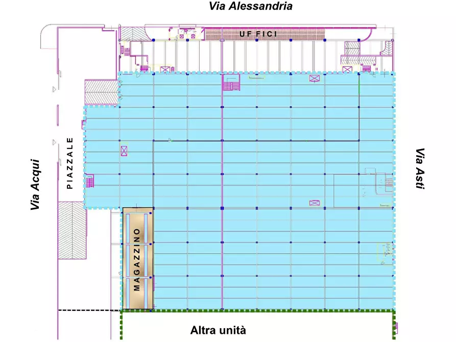 Immagine 2 di Capannone industriale in vendita  in Via Alessandria a Rivoli