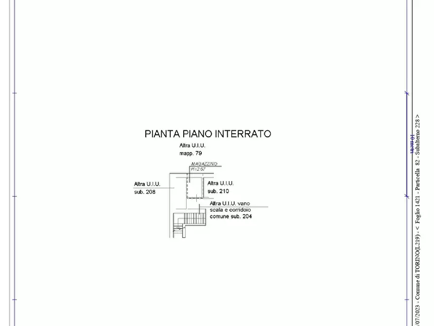 Immagine 13 di Appartamento in vendita  in VIA MILLEFONTI a Torino