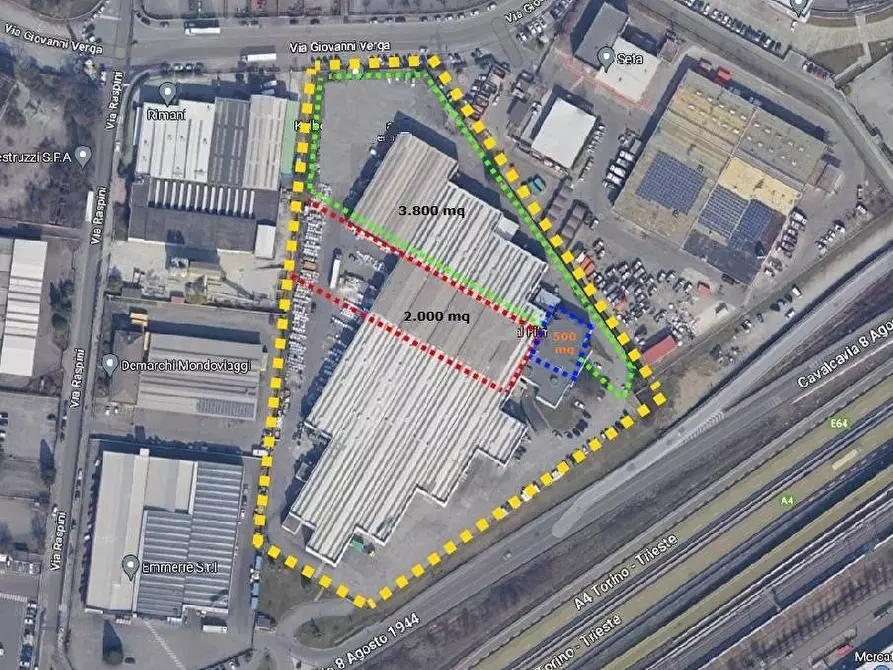 Immagine 6 di Capannone industriale in affitto  in Via Giovanni Verga a Settimo Torinese