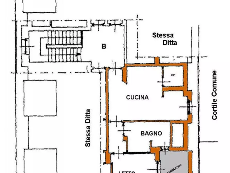 Immagine 13 di Appartamento in affitto  in Via Bonsignore a Torino