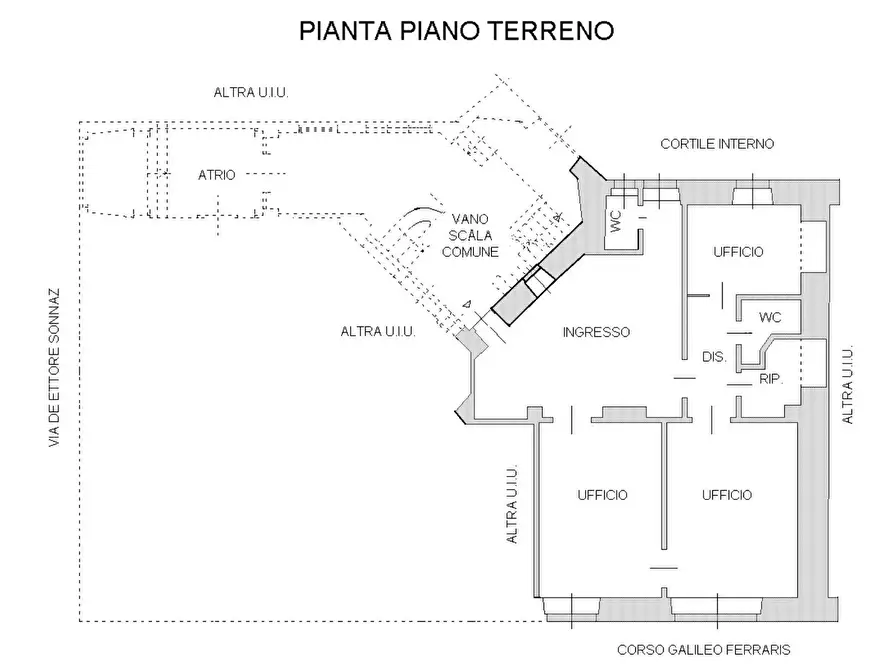 Immagine 18 di Ufficio in affitto  in Via de Sonnaz a Torino