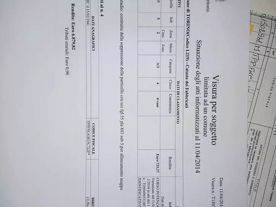 Immagine 28 di Appartamento in vendita  in Corso POtenza a Torino