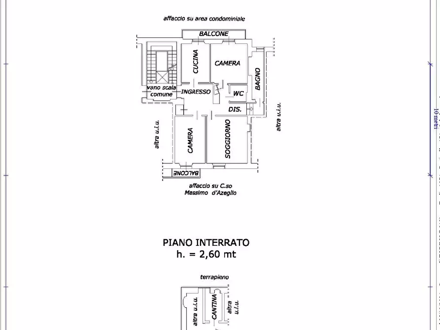 Immagine 26 di Appartamento in vendita  in Corso Massimo D'Azeglio a Torino