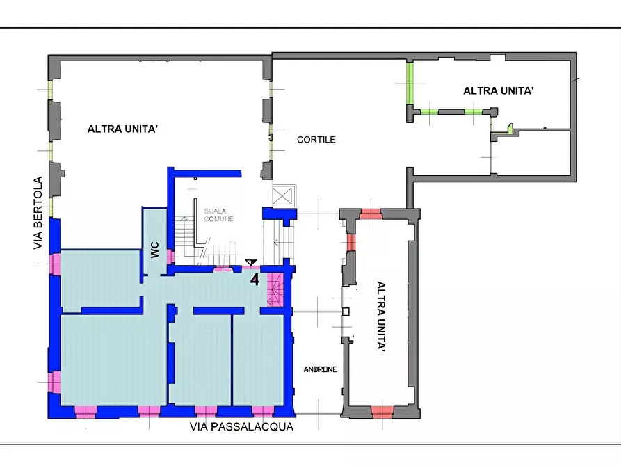 Immagine 2 di Ufficio in affitto  in Via Passalacqua a Torino