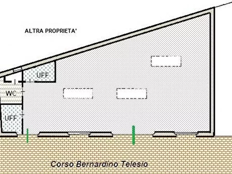 Immagine 14 di Locale commerciale in vendita  in Corso Telesio a Torino