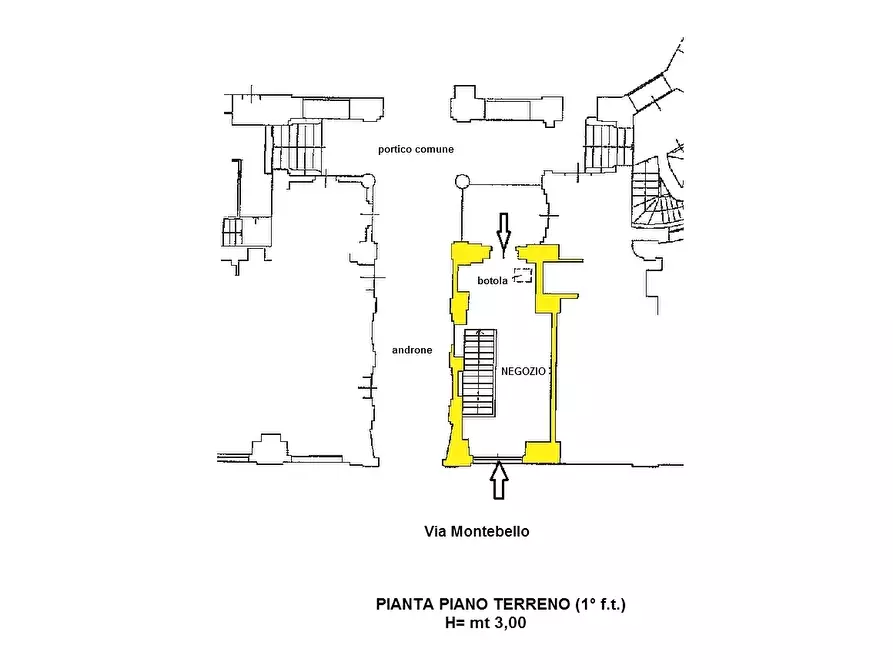 Immagine 4 di Showroom in vendita  in Corso Via Montebello a Torino