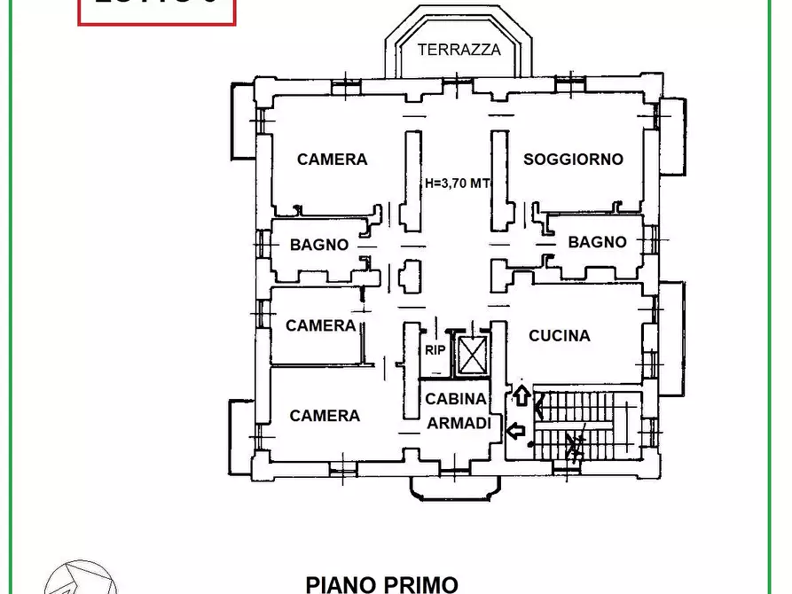 Immagine 18 di Appartamento in vendita  in Strada Superga a Torino