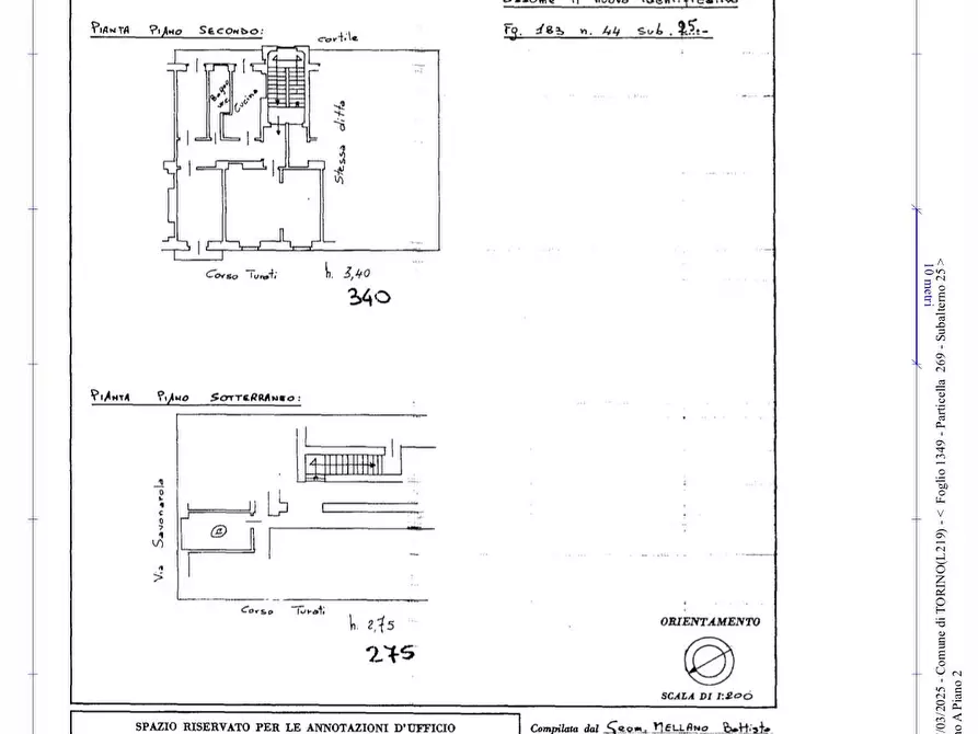 Immagine 9 di Appartamento in vendita  in Corso Filippo Turati a Torino