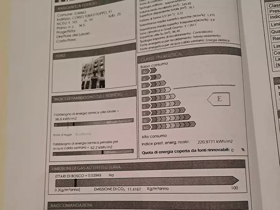 Immagine 26 di Appartamento in vendita  in Corso Filippo Turati a Torino