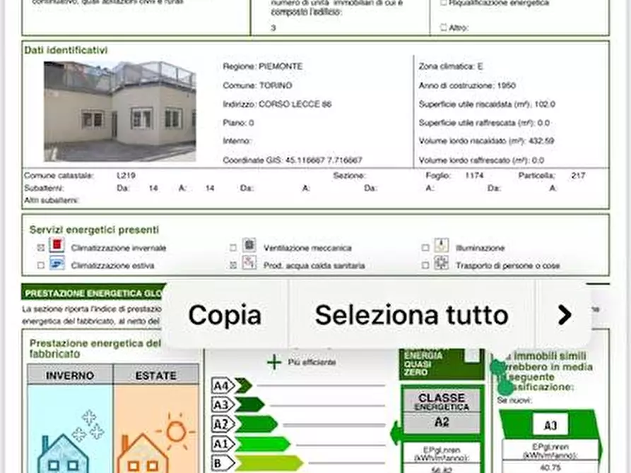 Immagine 27 di Loft/Open space in vendita  in CORSO LECCE a Torino