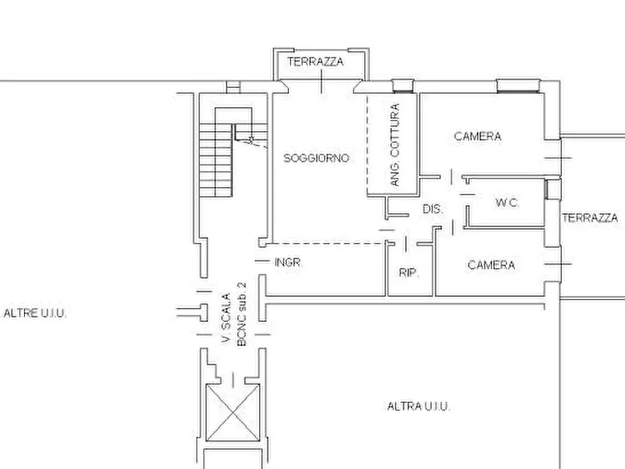 Immagine 26 di Appartamento in vendita  in Via Amerigo Vespucci a Grassobbio
