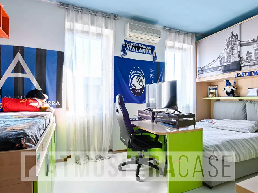 Immagine 21 di Villetta a schiera in vendita  in via Ugo Foscolo a Bonate Sopra