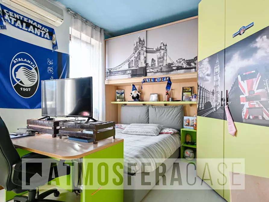 Immagine 22 di Villetta a schiera in vendita  in via Ugo Foscolo a Bonate Sopra