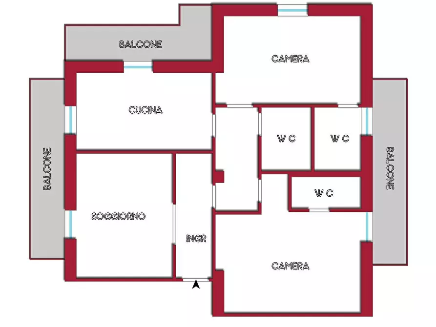 Immagine 30 di Appartamento in vendita  in Viale Dalmazia a Vasto