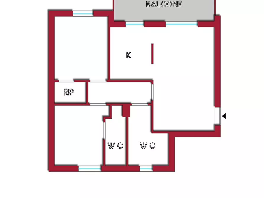 Immagine 23 di Appartamento in vendita  in Via Donizetti a Vasto