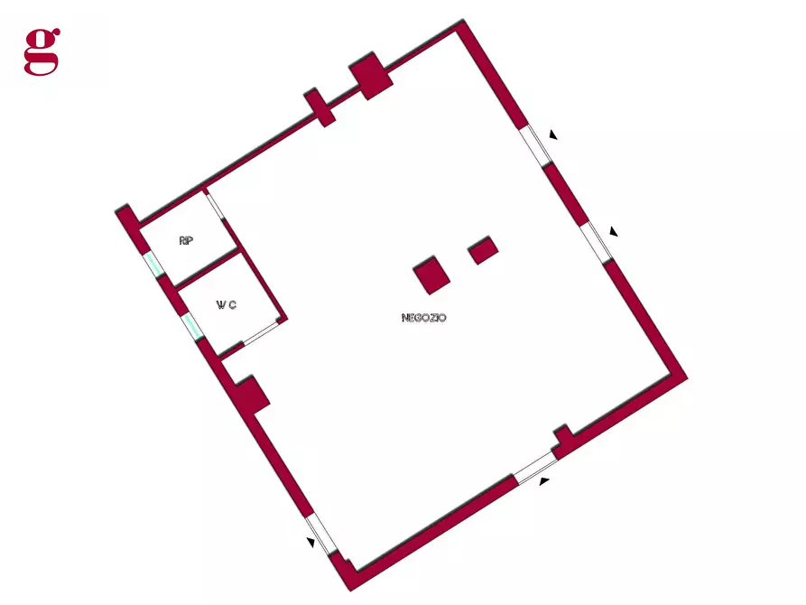 Immagine 7 di Locale commerciale in vendita  in Via Martiri Istriani a Vasto