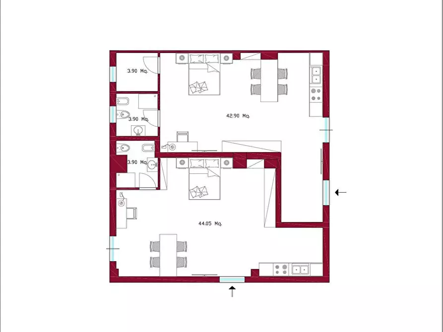 Immagine 8 di Locale commerciale in vendita  in Via Martiri Istriani a Vasto