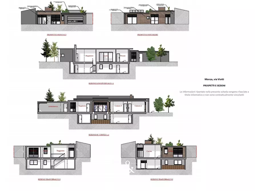 Immagine 14 di Villa in vendita  in Via Viotti a Monza