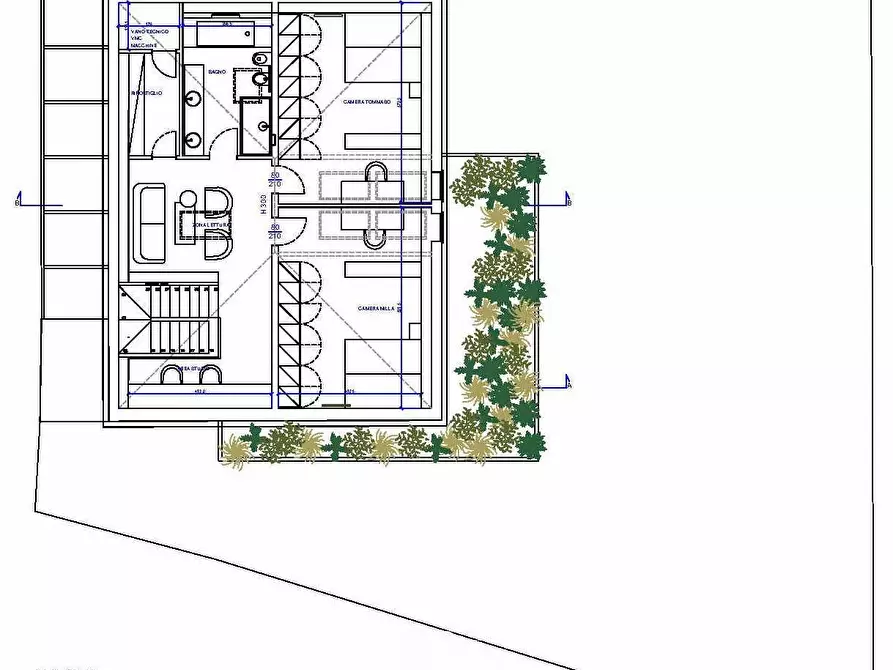 Immagine 29 di Villa in vendita  in Via Achille Grandi a Vedano Al Lambro