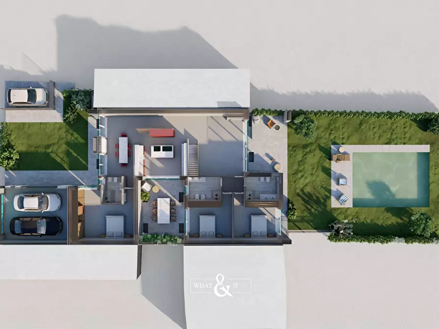 Immagine 5 di Villa in vendita  in Via Viotti a Monza