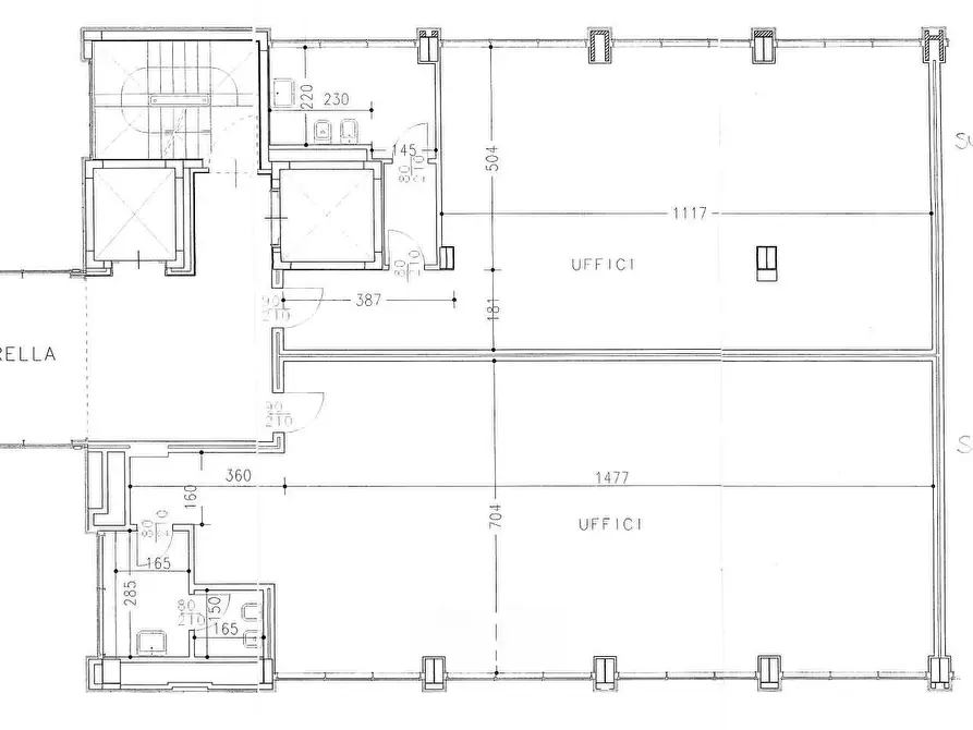 Immagine 24 di Ufficio in vendita  in Via Cernuschi a Monza