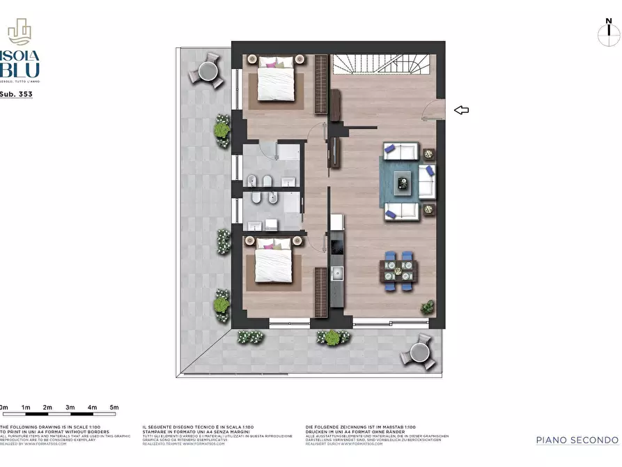 Immagine 4 di Appartamento in vendita  in PIAZZA L. TENCO a Jesolo