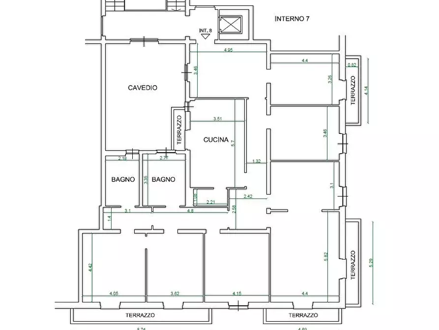 Immagine 17 di Appartamento in vendita  in VIALE ARATA a Chiavari