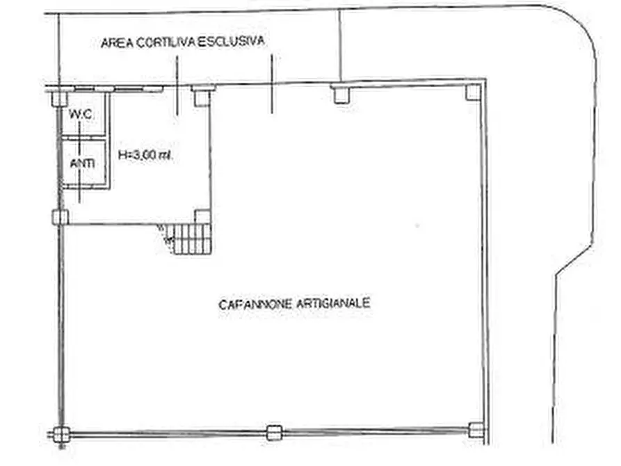 Immagine 2 di Capannone industriale in vendita  a Casalgrande