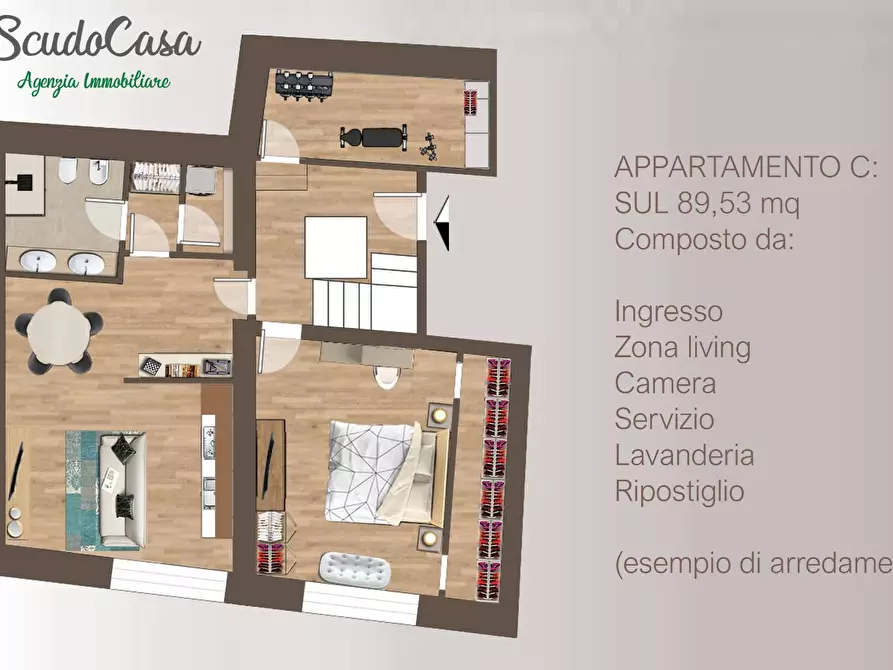 Immagine 1 di Appartamento in vendita  in Via Montebello a Firenze