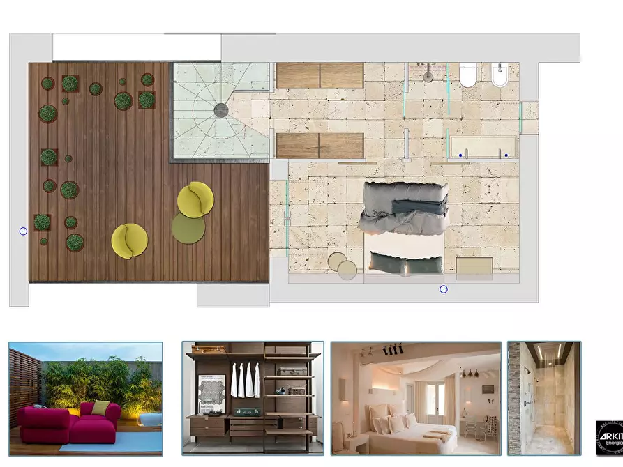 Immagine 3 di Appartamento in vendita  in via Galliano a Giurdignano