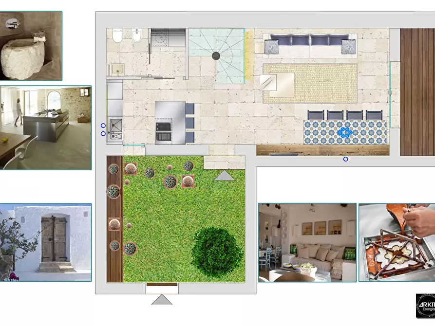 Immagine 2 di Appartamento in vendita  in via Galliano a Giurdignano