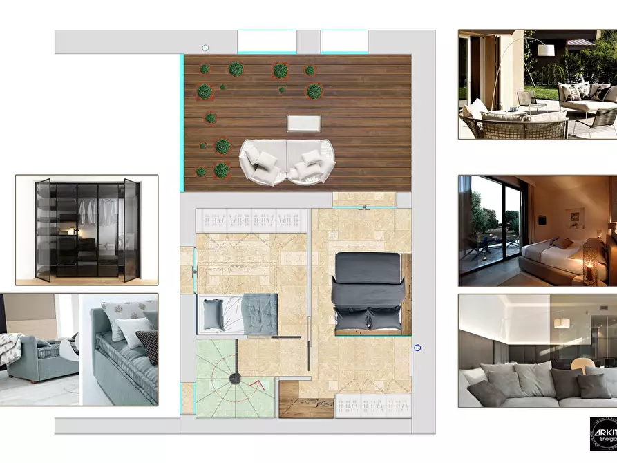 Immagine 7 di Appartamento in vendita  in via Galliano a Giurdignano