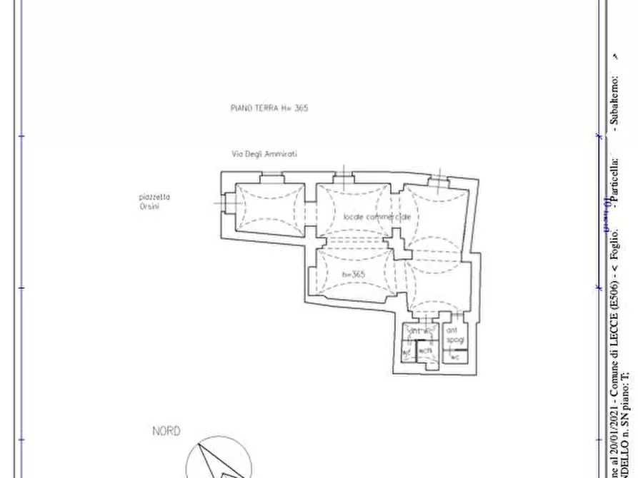 Immagine 9 di Locale commerciale in vendita  in via Degli Ammirati a Lecce